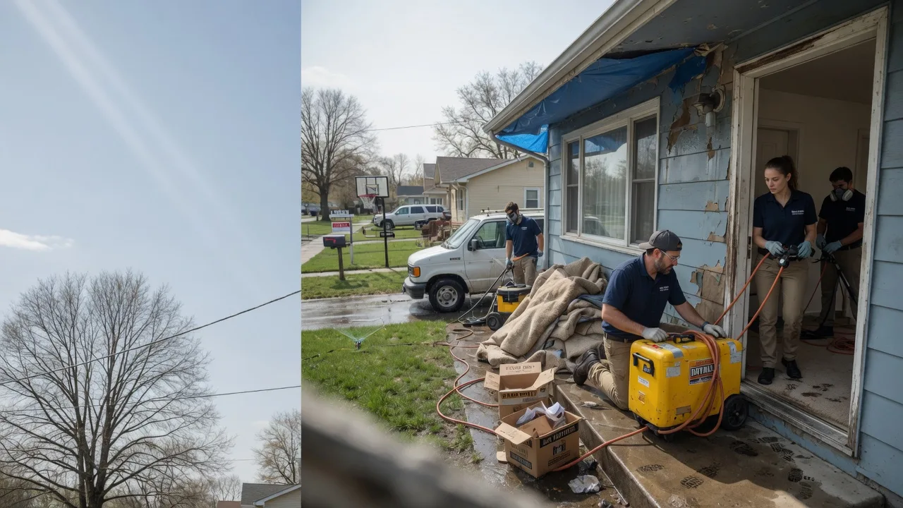 Basement Flood Cleanup in Rensselaer, IN near me
